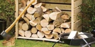 How to store Firewood