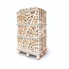 Kiln Dried Firewood Logs - Large Crate | Ready to Burn Certified