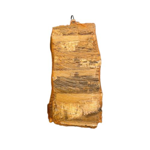 Kiln Dried Birch Firewood log Nets in 40L Mesh Bags - Easy Grab Net