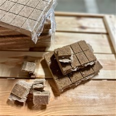 Cube Firelighters - Compressed Hardwood Eco-Friendly Firestarters for BBQs and Fireplaces