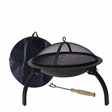 Portable Fire Pit Lucio Folding Fire Bowl