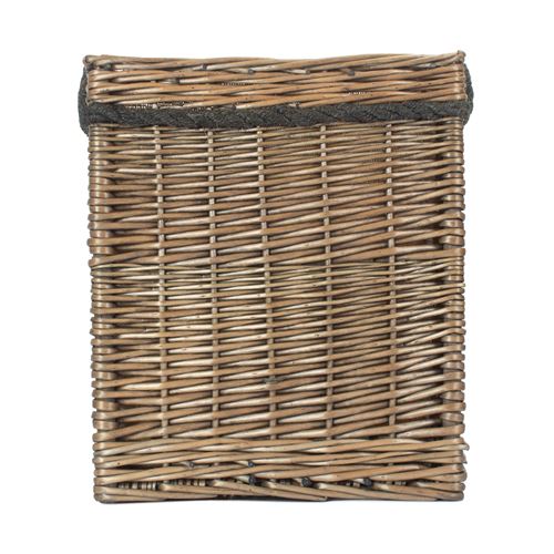 Size 1 Antique Wash Square Storage Basket - Stylish and Versatile Storage Solution