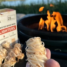 Wood Wool Firelighters - Eco-Friendly Firestarters for BBQs and Fireplaces